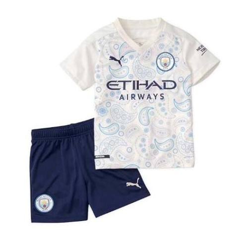 Camiseta Manchester City Tercera equipo Niños 2020-21
